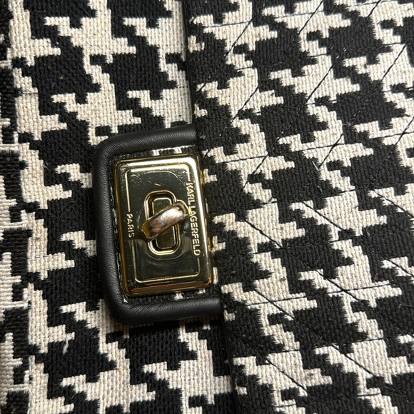 Karl Lagerfeld - Agnes Bag ( black & white ) - Picture 7 of 7